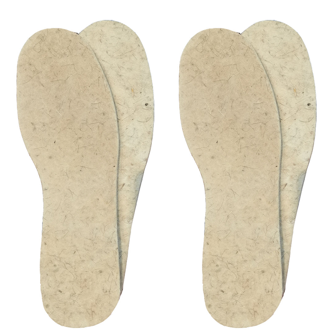 2 Pairs Felt Shoe Insole